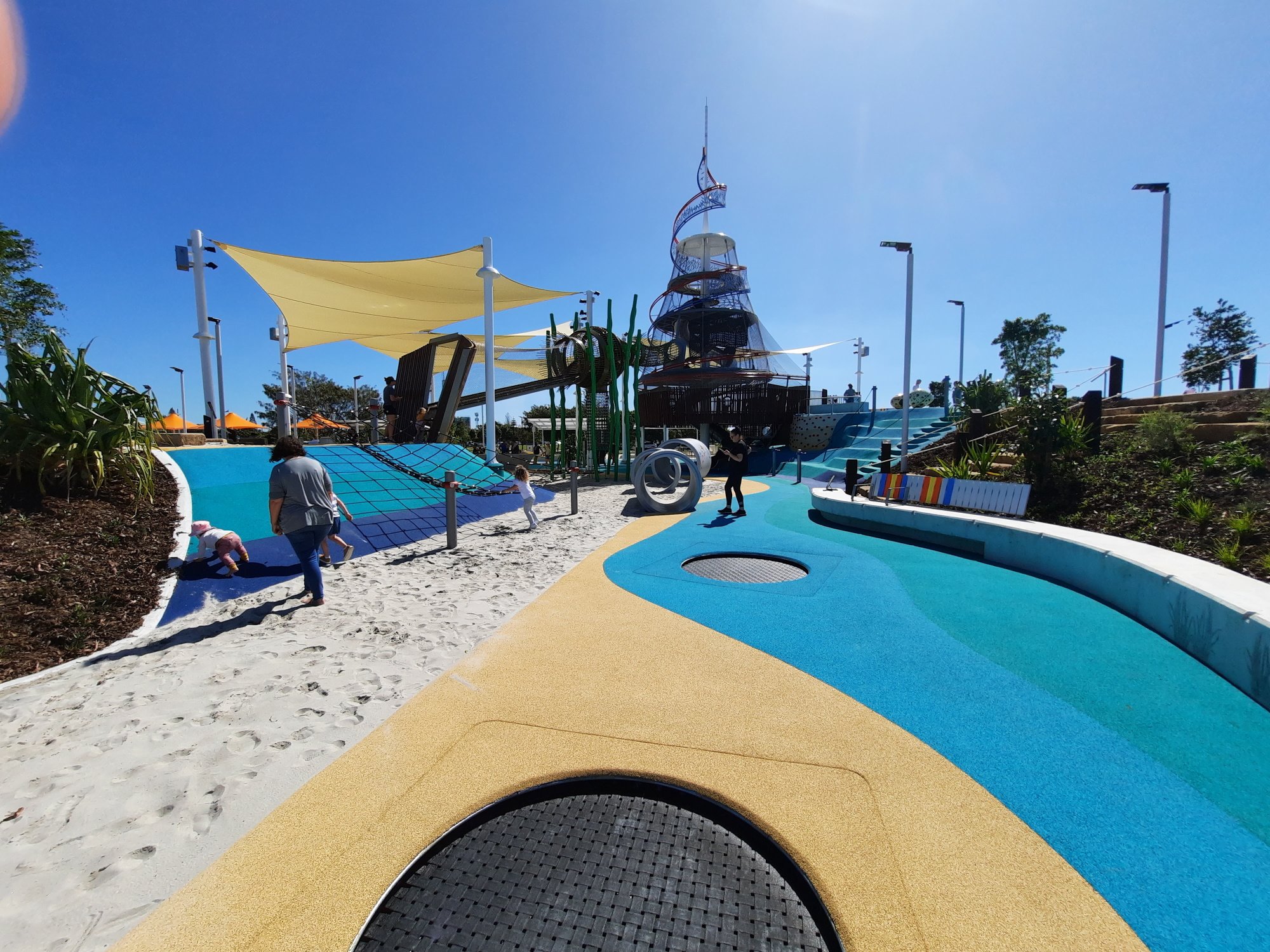 Brandnew Play Ground At Broadwater Parklands MickWhite